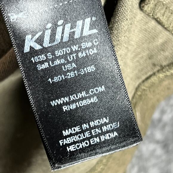 Kuhl Hoodie Mens XL Brown Vendetta Lightweight Pullover Organic Cotton - Picture 4 of 9